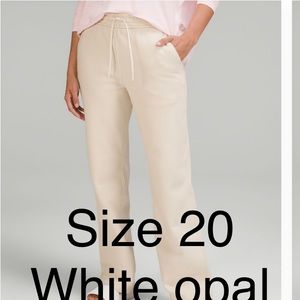 Lululemon Loungeful White Opal Pant